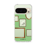 スリムプロテクションケース［ Photo Frames - Light Green ］
