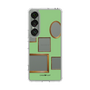 スリムプロテクションケース［ Photo Frames - Light Green ］