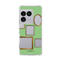 スリムプロテクションケース［ Photo Frames - Light Green ］