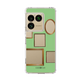 スリムプロテクションケース［ Photo Frames - Light Green ］