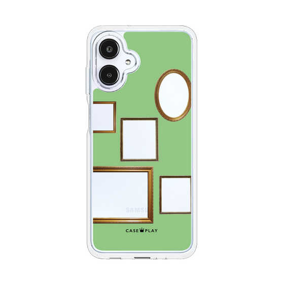 スリムプロテクションケース［ Photo Frames - Light Green ］