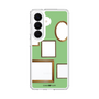 スリムプロテクションケース［ Photo Frames - Light Green ］