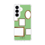 スリムプロテクションケース［ Photo Frames - Light Green ］