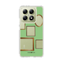 スリムプロテクションケース［ Photo Frames - Light Green ］