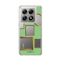 スリムプロテクションケース［ Photo Frames - Light Green ］