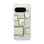 スリムプロテクションケース［ Photo Frames - Light Gray ］