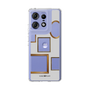 スリムプロテクションケース［ Photo Frames - Light Gray ］