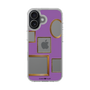 スリムプロテクションケース［ Photo Frames - Purple ］