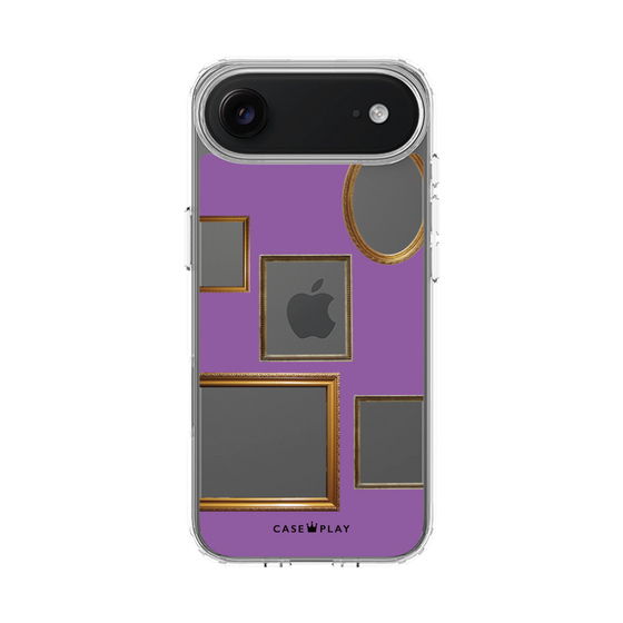 スリムプロテクションケース［ Photo Frames - Purple ］