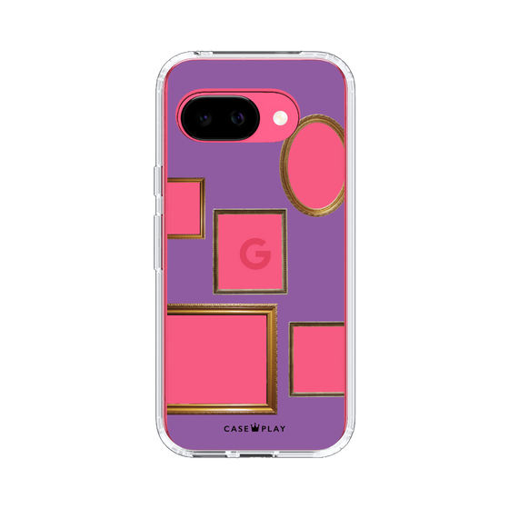 スリムプロテクションケース［ Photo Frames - Purple ］