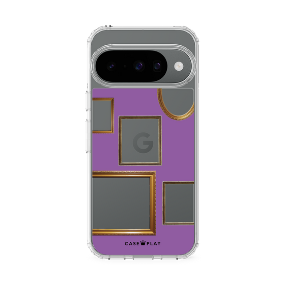 スリムプロテクションケース［ Photo Frames - Purple ］