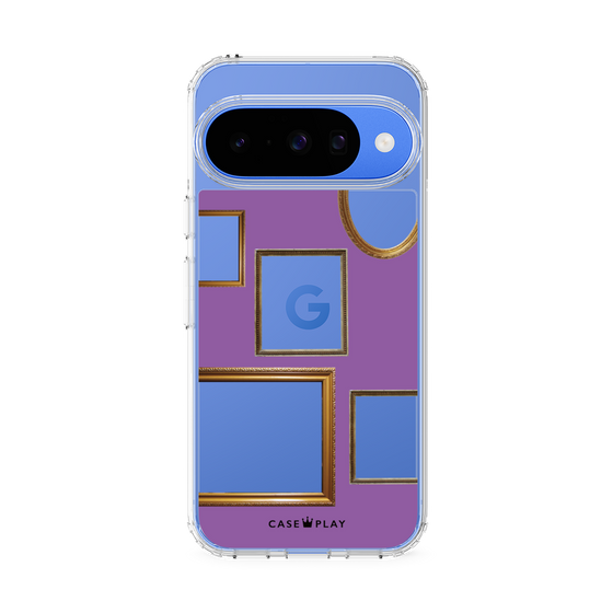 スリムプロテクションケース［ Photo Frames - Purple ］
