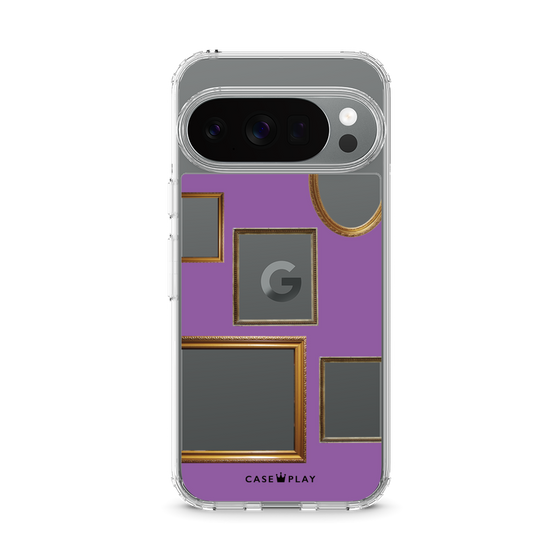 スリムプロテクションケース［ Photo Frames - Purple ］