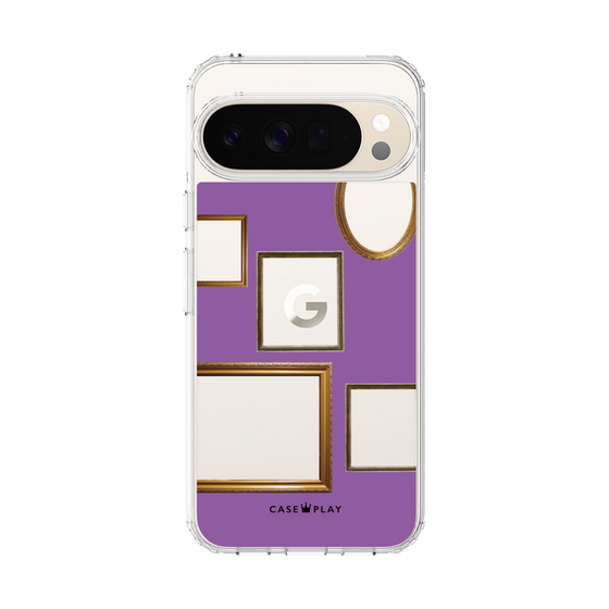 スリムプロテクションケース［ Photo Frames - Purple ］