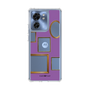 スリムプロテクションケース［ Photo Frames - Purple ］
