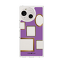 スリムプロテクションケース［ Photo Frames - Purple ］