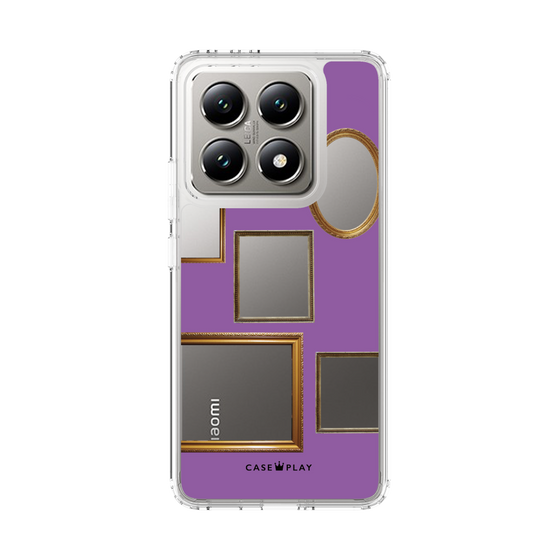スリムプロテクションケース［ Photo Frames - Purple ］