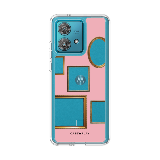 スリムプロテクションケース［ Photo Frames - Pink ］