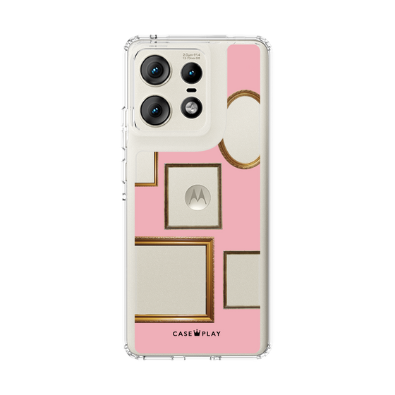 スリムプロテクションケース［ Photo Frames - Pink ］
