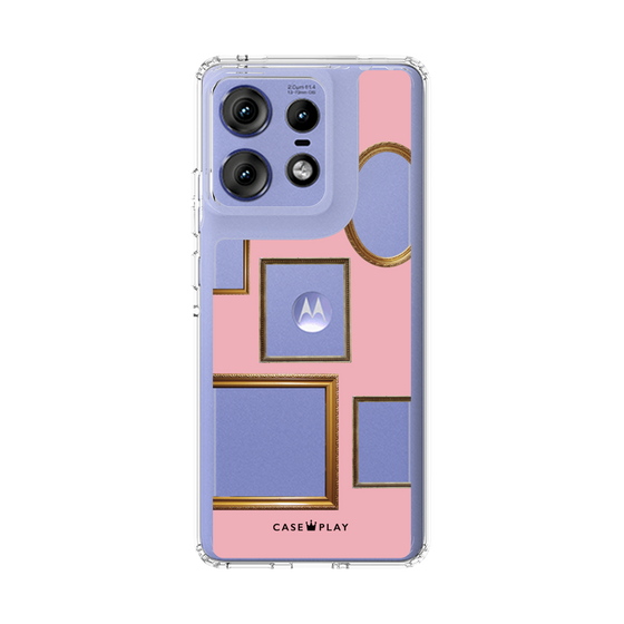 スリムプロテクションケース［ Photo Frames - Pink ］