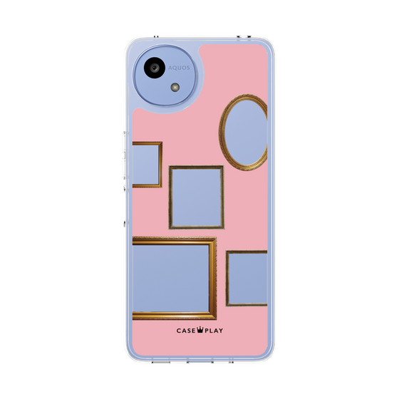 スリムプロテクションケース［ Photo Frames - Pink ］
