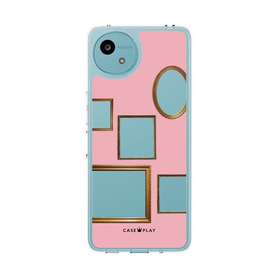 スリムプロテクションケース［ Photo Frames - Pink ］