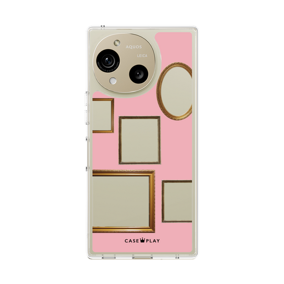 スリムプロテクションケース［ Photo Frames - Pink ］