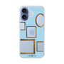 スリムプロテクションケース［ Photo Frames - Light Blue ］