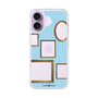 スリムプロテクションケース［ Photo Frames - Light Blue ］