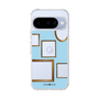 スリムプロテクションケース［ Photo Frames - Light Blue ］
