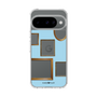 スリムプロテクションケース［ Photo Frames - Light Blue ］