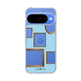 スリムプロテクションケース［ Photo Frames - Light Blue ］