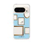 スリムプロテクションケース［ Photo Frames - Light Blue ］