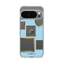 スリムプロテクションケース［ Photo Frames - Light Blue ］