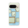 スリムプロテクションケース［ Photo Frames - Light Blue ］
