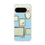 スリムプロテクションケース［ Photo Frames - Light Blue ］