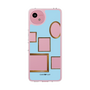 スリムプロテクションケース［ Photo Frames - Light Blue ］
