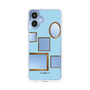 スリムプロテクションケース［ Photo Frames - Light Blue ］