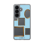 スリムプロテクションケース［ Photo Frames - Light Blue ］