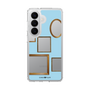 スリムプロテクションケース［ Photo Frames - Light Blue ］