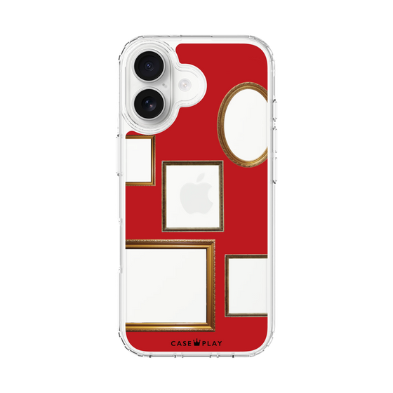 スリムプロテクションケース［ Photo Frames - Red ］