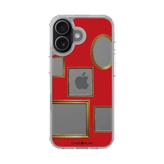 スリムプロテクションケース［ Photo Frames - Red ］