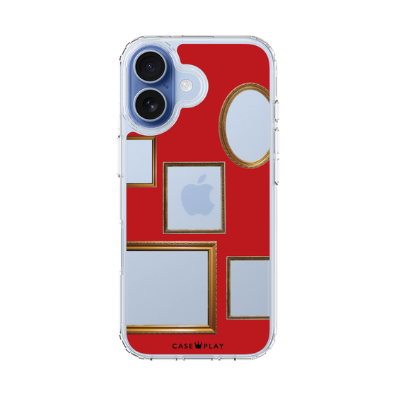スリムプロテクションケース［ Photo Frames - Red ］