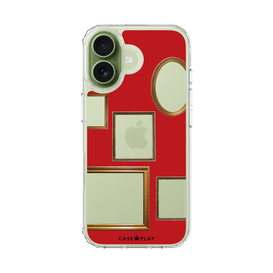 スリムプロテクションケース［ Photo Frames - Red ］