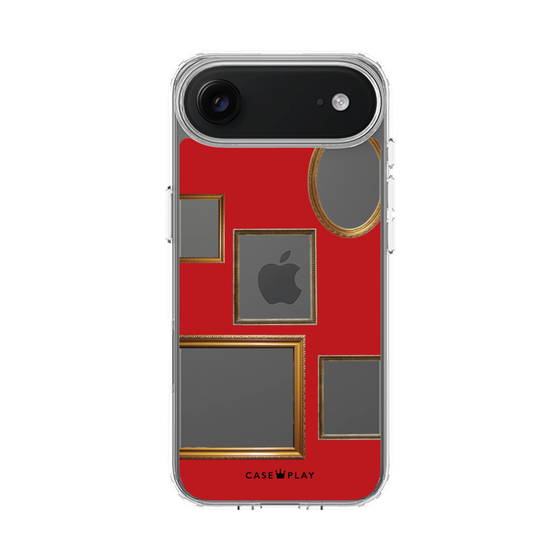 スリムプロテクションケース［ Photo Frames - Red ］