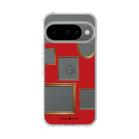 スリムプロテクションケース［ Photo Frames - Red ］