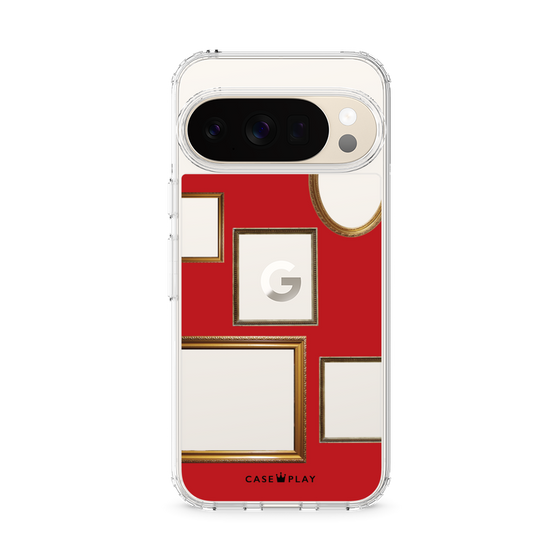 スリムプロテクションケース［ Photo Frames - Red ］
