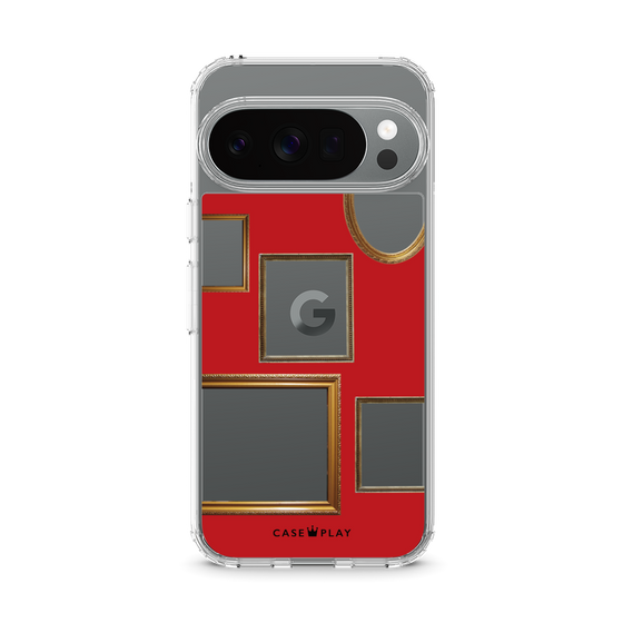 スリムプロテクションケース［ Photo Frames - Red ］