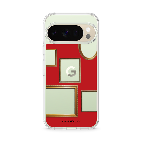 スリムプロテクションケース［ Photo Frames - Red ］