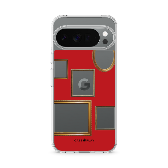 スリムプロテクションケース［ Photo Frames - Red ］